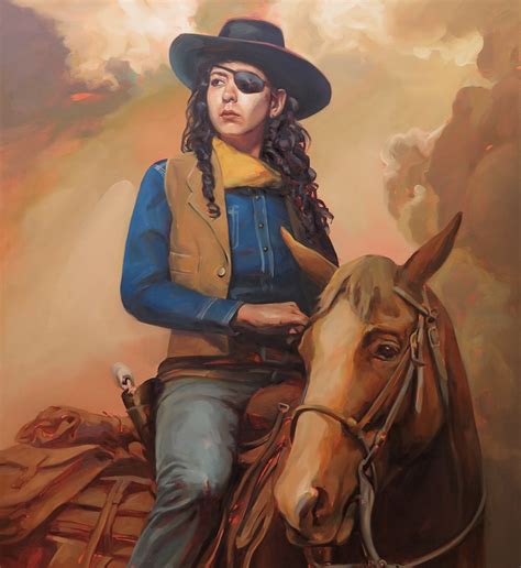 This Artists Replaced Classic Western Heroes With Women And The Images