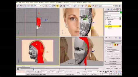 Face Modeling With 3ds Max Youtube