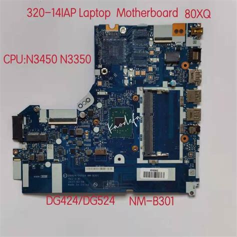 For Lenovo Ieadpad 320 14iap Laptop Motherboard Cpun3450 N3350 Dg424