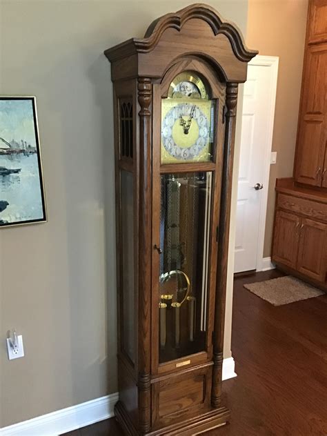 Sold Price Grandfather Clock Colonial By Thomas Industries September