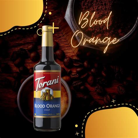 Blood Orange Coffee Syrup Ml Shopee Philippines