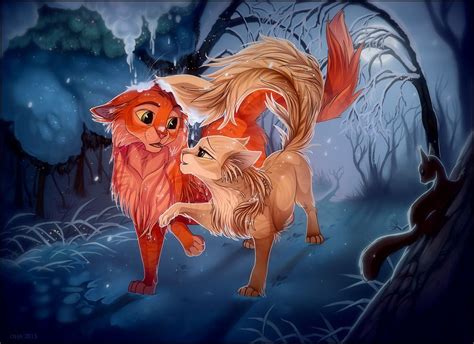Firestar X Sandstorm This Is Cute Its Not My Fav Couple But This Is