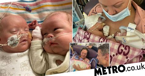 The Uks Most Premature Twins Survive Birth At Just 22 Weeks Metro News