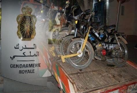 حملة مكثفة على أصحاب الدراجات النارية بالحوز مراكش الاخبارية