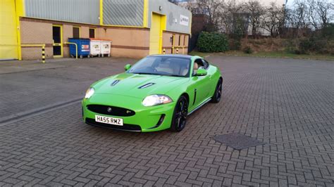 Green Jaguar Jaguar Sports Car Green