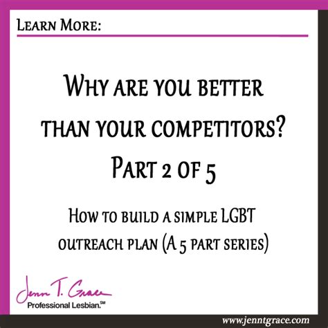 Why Are You Better Than Your Competitors Part 2 Of 5