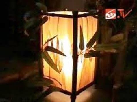 Cara membuat lampion dari bambu dengan bentuk bintang. Kerajinan Lampion Dari Bambu - YouTube