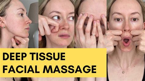 Deep Tissue Lifting Facial Massage Youtube