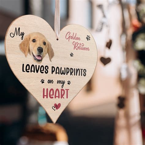 Golden Retriever Ts For Dog Lovers Owners Wooden Hanging Etsy Uk