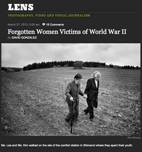 Forgotten Women Victims Of World War Ii Photographscanada Alpha 加拿大史維會