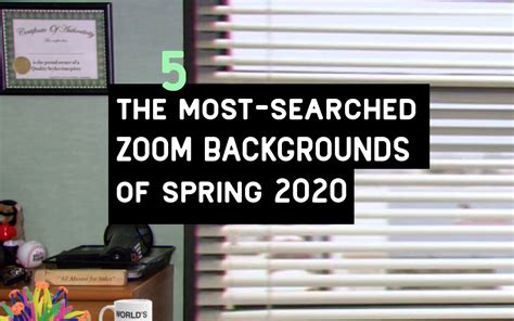 The Office Zoom Background Statues