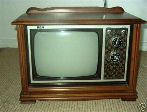 1960s Rca Salesmans Sample Console Wood Television Tv 18754186