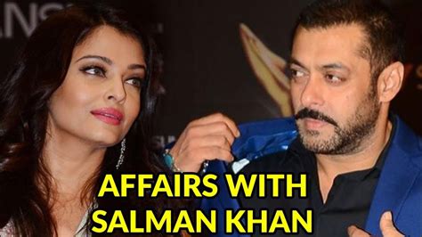 Top 10 Bollywood Actress Who Had Affairs With Salman Khan In Real Youtube