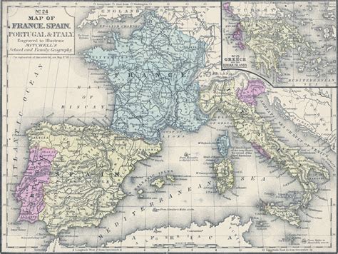 Ambassade de france à lisbonne. Map of France, Spain, Portugal, Italy, and Greece