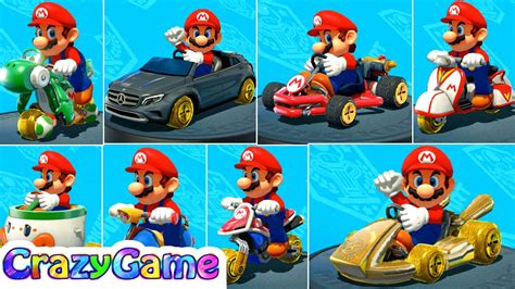 Mario Kart 8 Deluxe All Vehicles Gameplay マリオカート8 デラックス Youtube