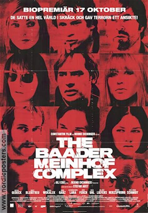 Baader Meinhof Complex Movie Poster Original Nordicposters