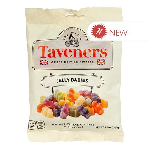 Taveners Jelly Babies 58 Oz Peg Bag Snyders Candy