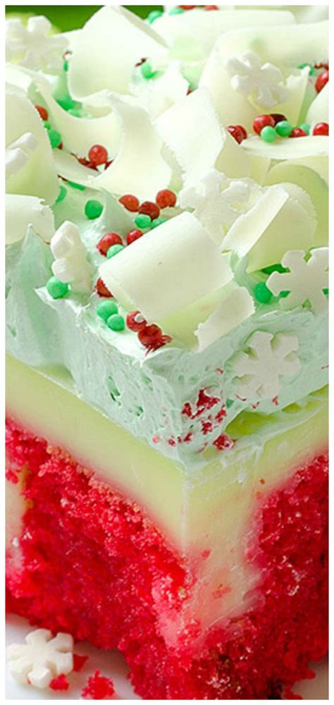 Poke cakes are both easy to make and easy to customize. Christmas Red Velvet Poke Cake | Recipe | Holiday baking ...
