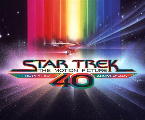 Star Trek The Motion Picture 40th Anniversary Poster Free Download
