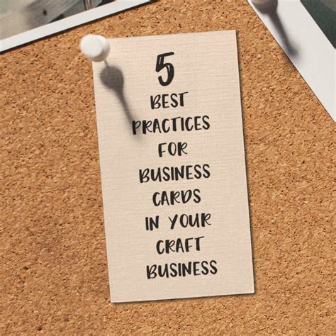 5 Business Card Tips Where To Order Business Cards For Your Craft
