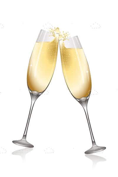 Champagne Glasses Toasting Vectorjunky Free Vectors Icons Logos And More