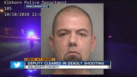 Deputy Cleared In Walworth County Shooting Video