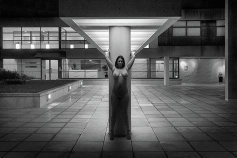 Architecture And Nude Study Photograph By Frank Breslin Pixels