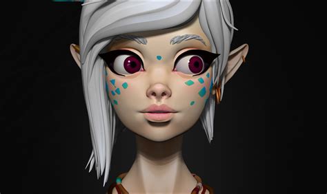 Stylized Character by stefanie_boehm | Character Art | 3D | CGSociety