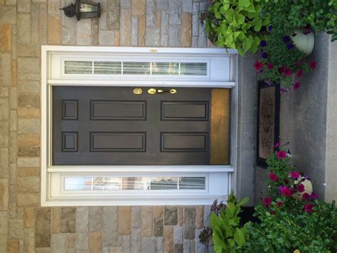 Special vintage finish techniques include hand padding and dry brushing to. sherwin williams urbane bronze | Front door and light ...