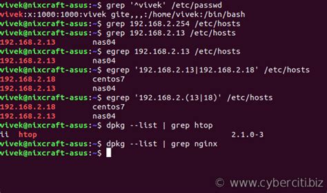 In this topic, we are going to learn about grep command in linux. How to use grep command in Linux/ Unix with examples - nixCraft