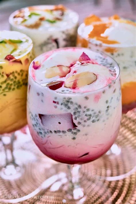 Best Homemade Falooda Recipe The Delicious Crescent