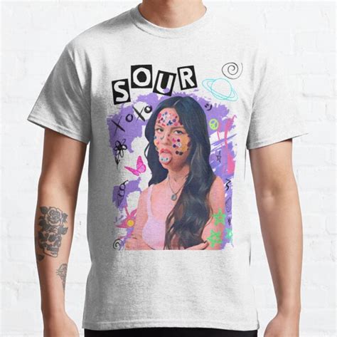 olivia rodrigo t shirts olivia rodrigo sour albumclassic t shirt rb0906 olivia rodrigo shop