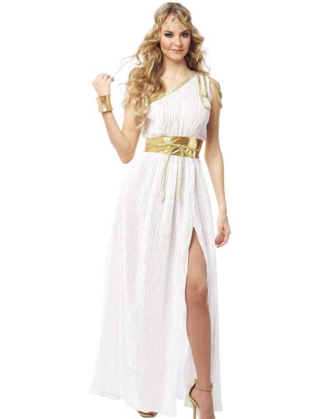 Grecian Beauty Womens Toga Halloween Costume Goddess Costume Greek
