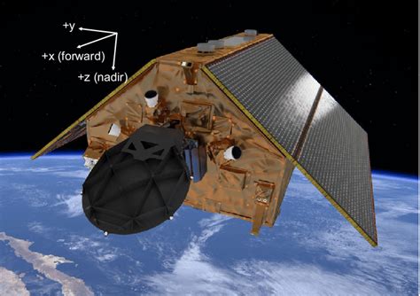 Artists Drawing Of The Sentinel 6a Spacecraft With The Dish Antenna Of