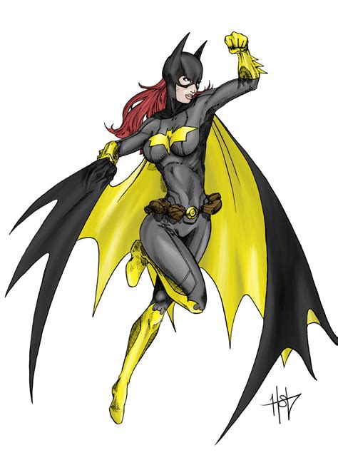 Batgirl Colored By Creeeeeees On Deviantart