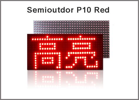 P10 Led Display Module Red Led Display Screen Display Screen Display