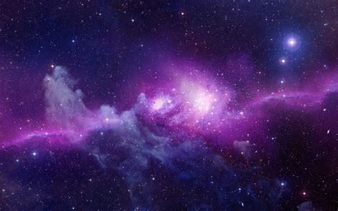 Wallpaper Alam Semesta Bintang Nebula Berpijar Galaksi Ruang