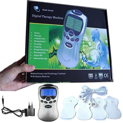 Electric Body Massager Health Tens Acupuncture Digital Therapy Machine Device Relaxing Massage