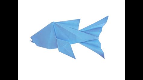 Origami Fish Tutorial Pez Origami Youtube