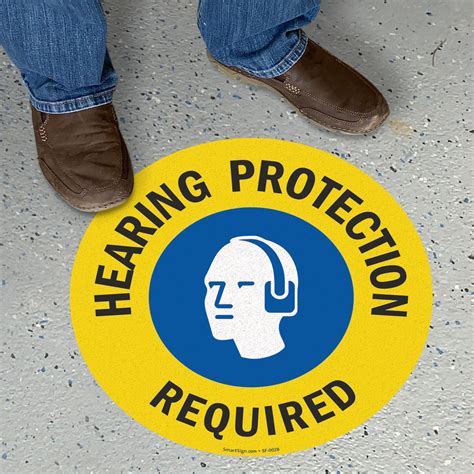 Hearing Protection Signs Hearing Protection Required Signs