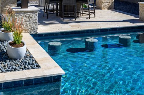 Pool Design Spotlight Bold Beautiful Backyard Symmetry — Presidential