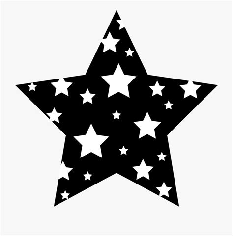 Star Black And White Image Of Stars Clipart Black And White Wikiclipart