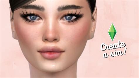 Create A Sim 🌷 The Sims 4 Cas Making A Realistic Sims In The Sims 4 💗