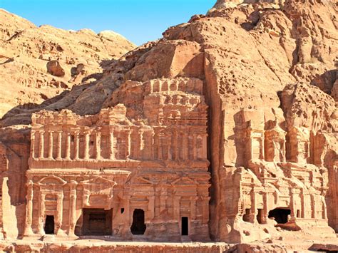 Die preise für die tickets variieren, je nachdem, ob du vor deinem besuch bereits in jordanien. Felsenstadt Petra Jordanien Das Weltwunder Ohne