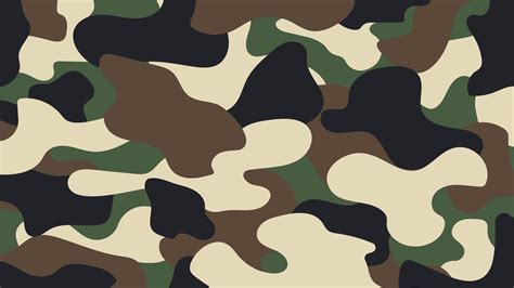 Military Camouflage Army Cloth Texture Background Vector Art At