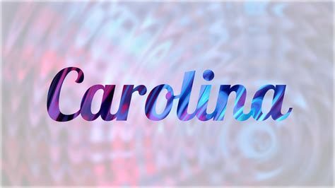 Que Significa El Nombre De Carolina Gleetrend
