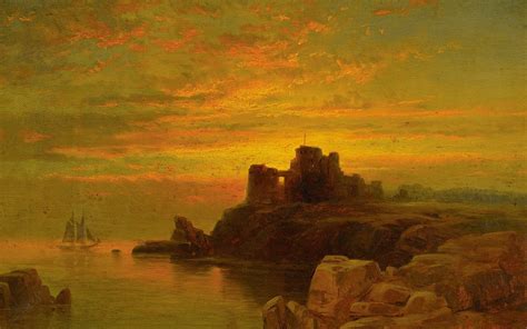 Le Prince Lointain Edward Moran 1829 1901 Coastal Sunset
