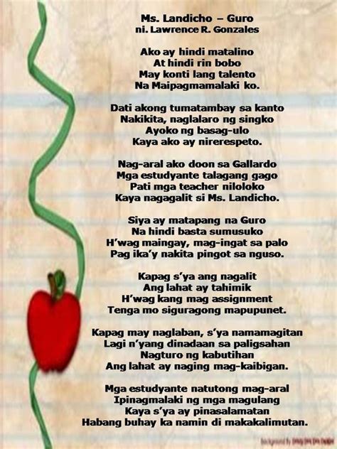 Makatang Pinoy Ms Landicho