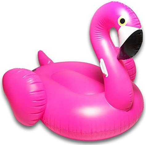 Captain Floaty Giant Inflatable Flamingo Pool Float Swim Raft Floatie