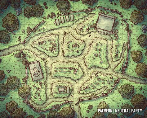 Forest Graveyard Battlemaps Fantasy City Map Fantasy World Map